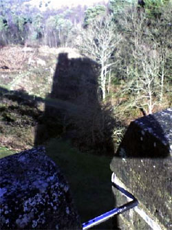 The Shadow of the Tower: Photo taken from the top of Leith Hill Tower by Andover to Wendover